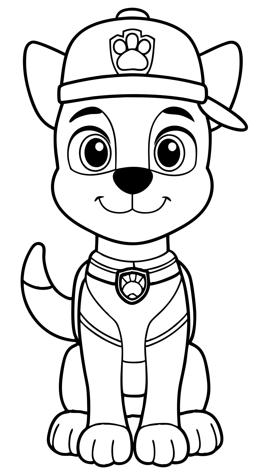 free printable paw patrol coloring pages